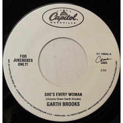 Garth Brooks She's Every Woman Vinyl 7" USED