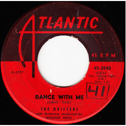 The Drifters Dance With Me / (If You Cry) True Love, True Love USED VINYL 7INCH 45 RPM SINGLE