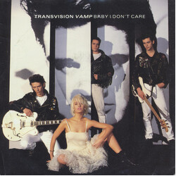 Transvision Vamp Baby I Don't Care USED VINYL 7INCH 45 RPM SINGLE
