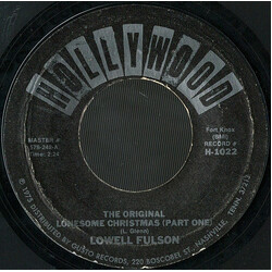 Lowell Fulson The Original Lonesome Christmas USED VINYL 7INCH 45 RPM SINGLE REISSUE