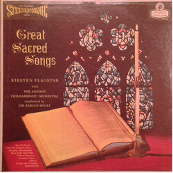 Kirsten Flagstad / The London Philharmonic Orchestra / Sir Adrian Boult Great Sacred Songs Vinyl LP USED