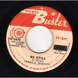 Derrick Morgan Be Still / Sunday Monday Vinyl 7" USED