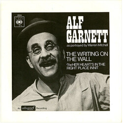 Alf Garnett / Warren Mitchell The Writing On The Wall USED VINYL 7INCH 45 RPM