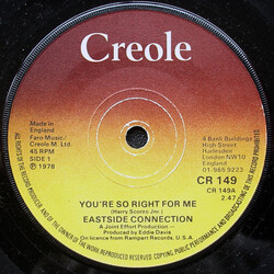 Eastside Connection You're So Right For Me VINYL 7" USED