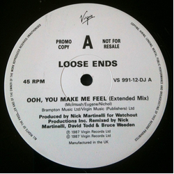 Loose Ends Ooh, You Make Me Feel Vinyl 12" USED
