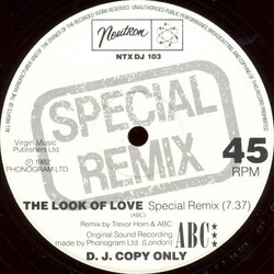 ABC The Look Of Love (Special Remix) VINYL 12" USED