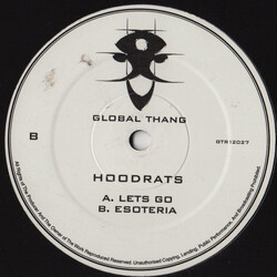 Hoodrats (2) Let's Go / Esoteria VINYL 12" USED