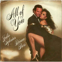 Diana Ross / Julio Iglesias All Of You USED VINYL 7INCH 45 RPM