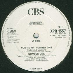 Number One You're My Number One Vinyl 12" USED