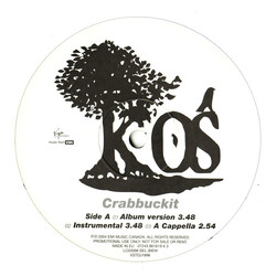 K-OS Crabbuckit / Emcee Murdah VINYL 12" USED