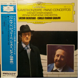 Franz Liszt / Lazar Berman / Wiener Symphoniker / Carlo Maria Giulini Klavierkonzerte · Piano Concertos Vinyl LP USED
