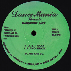 Duane & Co. Hardcore Jazz USED VINYL 12INCH 33 S RPM