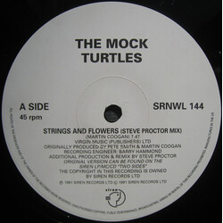 The Mock Turtles Strings And Flowers Vinyl 12" USED