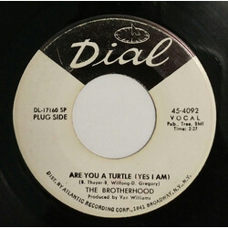 The Brotherhood (8) Are You A Turtle (Yes I Am) USED VINYL 7INCH 45 RPM SINGLE PROMO