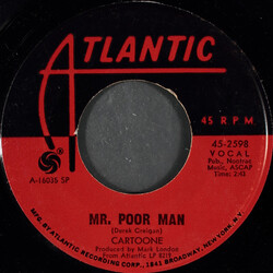 Cartoone Mr. Poor Man  VINYL 7" USED