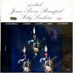 Johann Baptist Krumpholtz / Gioacchino Rossini / Gabriel Fauré / Jacques Ibert / Jean-Michel Damase Récital Jean-Pierre Rampal / Lily Laskine Vinyl LP