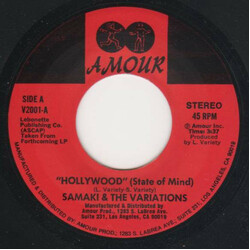 Samaki / The Variations Hollywood (State Of Mind) / Love Somebody (Love Me) USED VINYL 7INCH 45 RPM