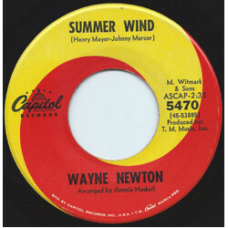 Wayne Newton Summer Wind USED VINYL 7INCH 45 RPM SINGLE