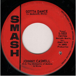 Johnny Caswell / Orchestra Of Madara & White Gotta Dance / At The Shore USED VINYL 7INCH 45 RPM SINGLE STYRENE