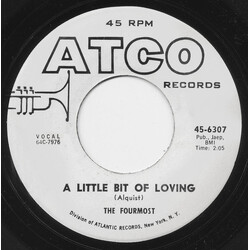 The Fourmost A Little Bit Of Loving / If You Cry USED VINYL 7INCH 45 RPM PROMO