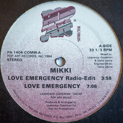 Mikki Farrow Love Emergency VINYL 12" USED