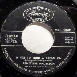 Ernestine Anderson A Kiss To Build A Dream On / Come On, Baby, Let's Go USED VINYL 7INCH 45 RPM