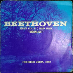 Ludwig van Beethoven / Friedrich Gulda Sonata Nº 14 In C Sharp Minor, "Moonlight" Vinyl LP USED