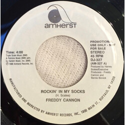 Freddy Cannon Rockin' In My Socks USED VINYL 7INCH 45 RPM PROMO STYRENE