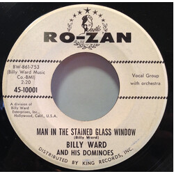 Billy Ward And His Dominoes Man In The Stained Glass Window USED VINYL 7INCH 45 RPM SINGLE