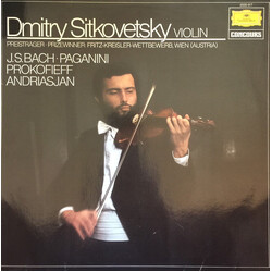 Dmitry Sitkovetsky J.S. Bach, Paganini, Prokofieff, Andriasjan Vinyl LP USED