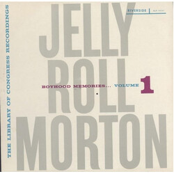 Jelly Roll Morton The Library Of Congress Recordings Volume 1: Boyhood Memories... Vinyl LP USED