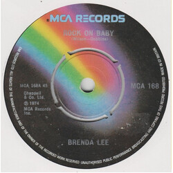 Brenda Lee Rock On Baby USED VINYL 7INCH 45 RPM SINGLE