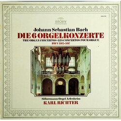 Johann Sebastian Bach / Karl Richter Die 6 Orgelkonzerte, BWV 592–597 Vinyl LP USED