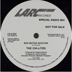 The Chi-Lites Bad Motor Scooter USED VINYL 12INCH 33 S RPM SINGLE PROMO