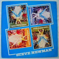 Steve Newman What Do You Want Vinyl LP USED