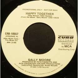 Sally Moore Happy Together USED VINYL 7INCH 45 RPM PROMO