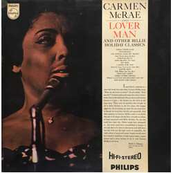 Carmen McRae Sings Lover Man And Other Billie Holiday Classics Vinyl LP USED