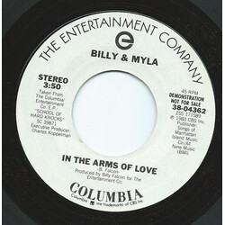 Billy & Myla In The Arms Of Love USED VINYL 7INCH 45 RPM SINGLE PROMO