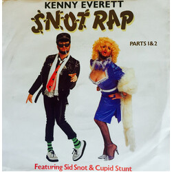 Kenny Everett Snot Rap USED VINYL 7INCH 45 RPM STEREO