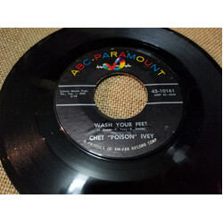 Chet Ivey Wash Your Feet / Lady Bug USED VINYL 7INCH 45 RPM SINGLE