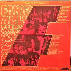 Fania All Stars Vol. 2 Recorded "Live" At The Red Garter Vinyl LP USED