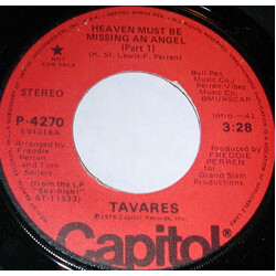 Tavares Heaven Must Be Missing An Angel (Part 1) USED VINYL 7INCH 45 RPM PROMO STEREO MONO