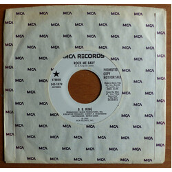B.B. King Rock Me Baby / I Got Some Help I Don't Need USED VINYL 7INCH 45 RPM SINGLE PROMO STEREO