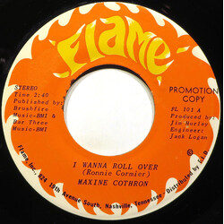 Maxine Cothron I Wanna Roll Over USED VINYL 7INCH 45 RPM PROMO