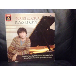 Youri Egorov / Frédéric Chopin Youri Egorov Plays Chopin Vinyl LP USED