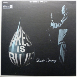 Lester Young Pres Is Blue Vinyl LP USED