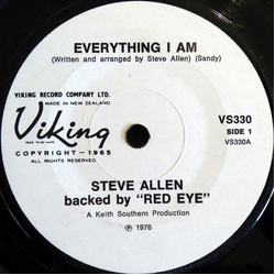 Steve Allen (4) / Red Eye (29) Everything I Am Vinyl 7" USED