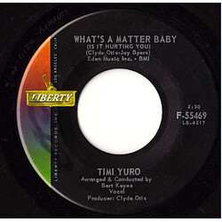 Timi Yuro What's A Matter Baby (Is It Hurting You) / Thirteenth Hour USED VINYL 7INCH SINGLE 45 RPM