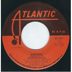 Stephen Stills Marianne / Nothin' To Do But Today USED VINYL 7INCH 45 RPM SINGLE