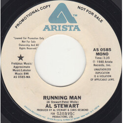 Al Stewart Running Man USED VINYL 7INCH 45 RPM SINGLE PROMO STEREO MONO